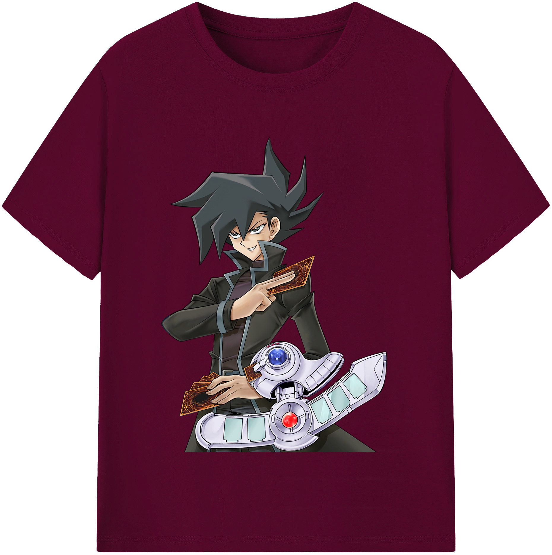 （画像用） 遊☆戯☆王 Yu-Gi-Oh! レディースカジュアルプリントTシャツ（綿100％）